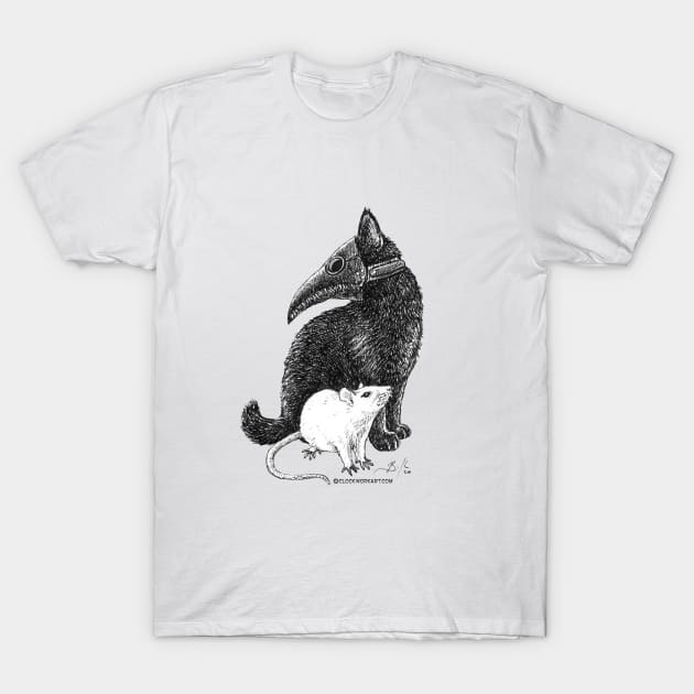 INKittens: Plague Rat T-Shirt by Clockwork Art